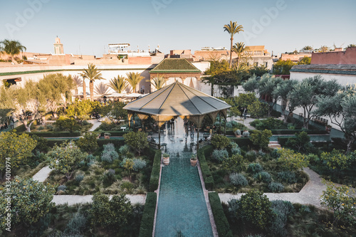 Εκτύπωση καμβά Le Jardin Secret Garden, Marrakech, Morocco old Madina, Marrakech, Morocco