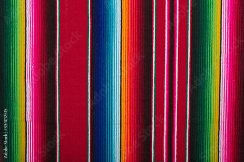 Sarape Zarape or Jorongo - traditional Mexican cloth