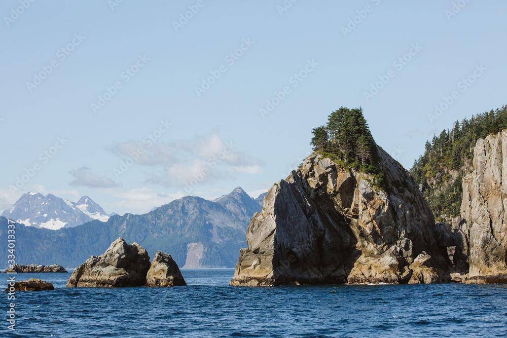 Fototapeta premium Rocks in bay