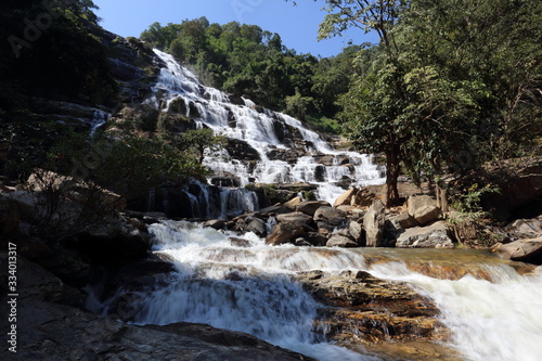 Mae Ya waterfall at Doi Inthanon national park, Chiang Mai, Thailand