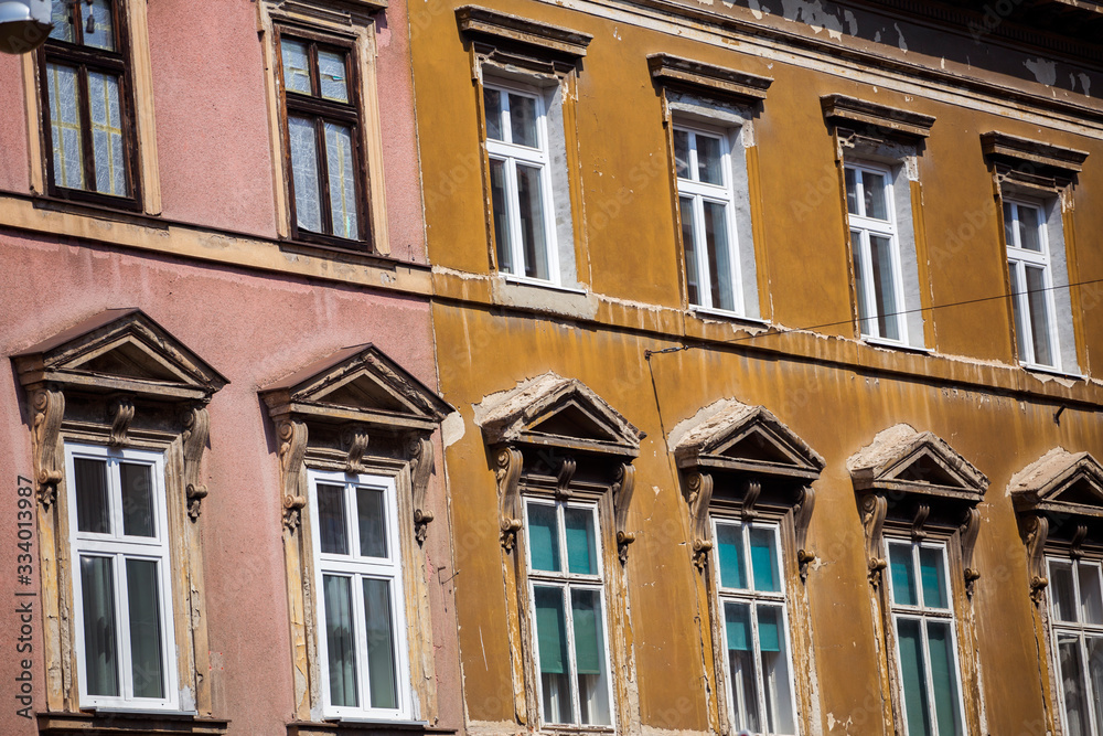 Old building in Zagreb, Croatia