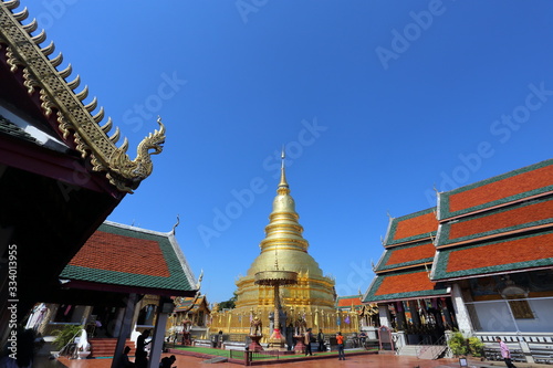 Wat Phra That Haripunchai in Lamphun, Thailand