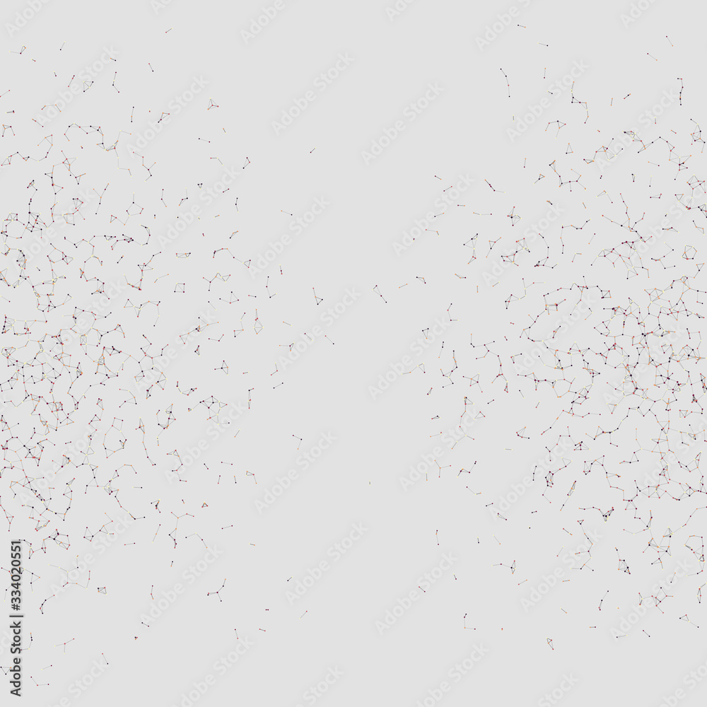 Network Mesh Random Procedural Art background illustration Network Mesh Random Procedural Art background illustration