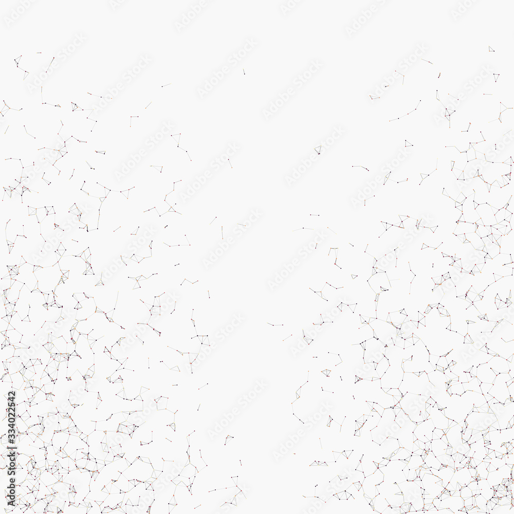 Network Mesh Random Procedural Art background illustration Network Mesh Random Procedural Art background illustration