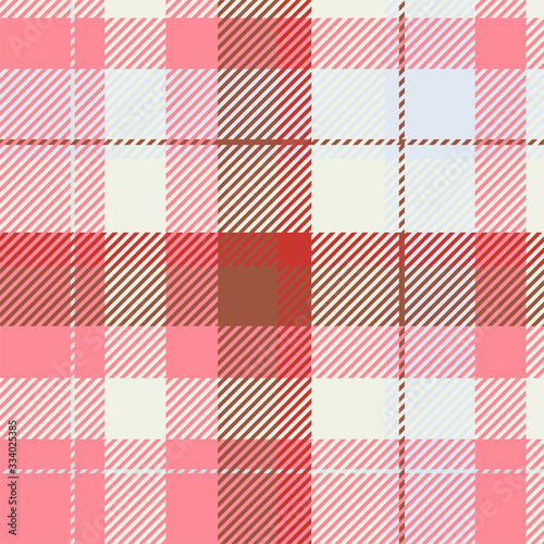 Tartan scotland seamless plaid pattern vector. Retro background fabric. Vintage check color square geometric texture. photo