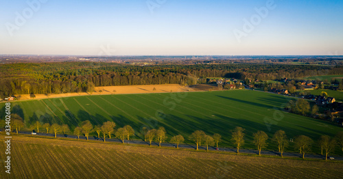 High angle view of a scenic countryside landscape © auf Andrés Art