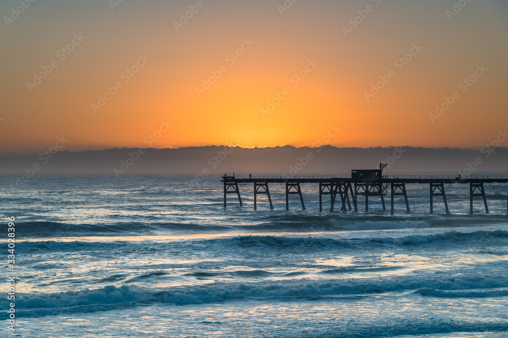 Sunrise Seascape and Sea Foam Sunrise Seascape and Sea Foam