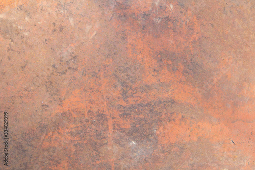 Rusty Rough Sheet Metal Background