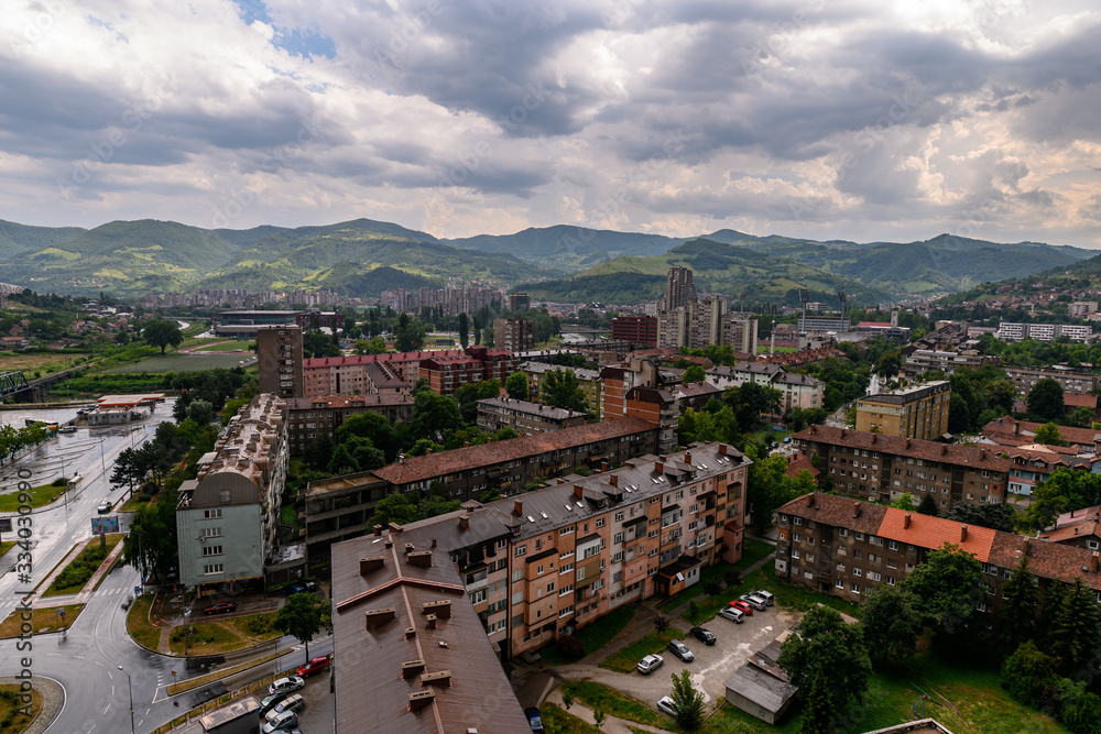  a beautiful industrial town with Austro-Hungarian architecture in the center of Bosnia. Zenica is an industrial city of iron and coal