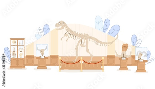 Paleontological Museum Tyrannosaurus Skeleton