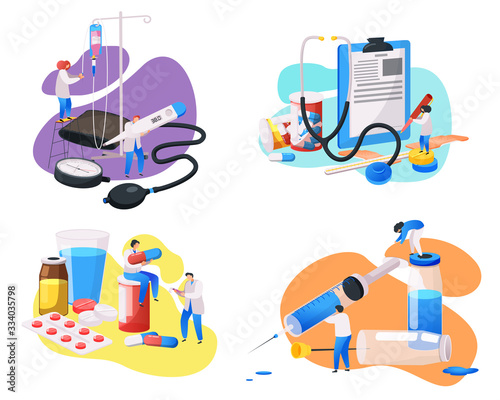 Medical Therapy Compositions Set