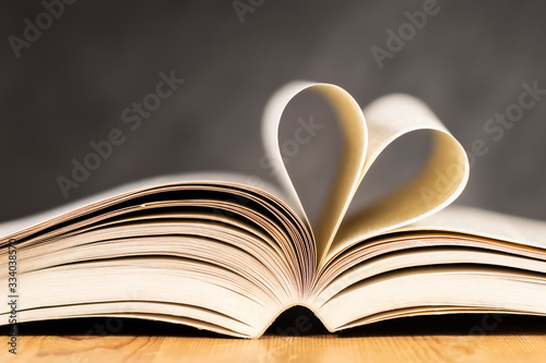 Heart in a book