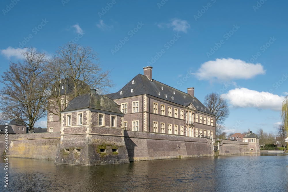 Barockschloss Ahaus-Gartenfront