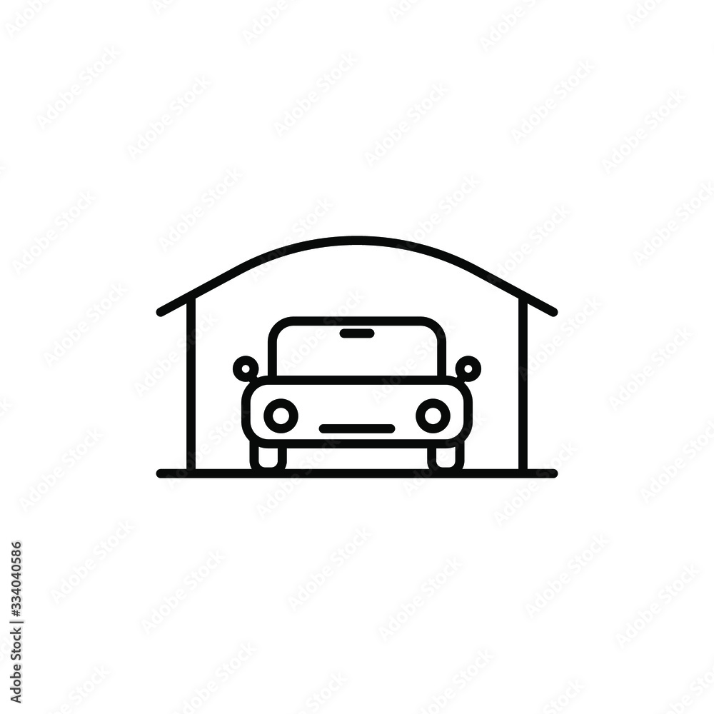 garage icon template garage icon template
