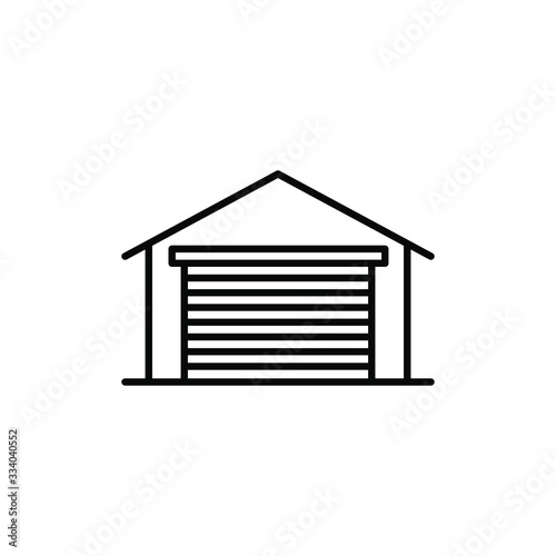 garage icon template