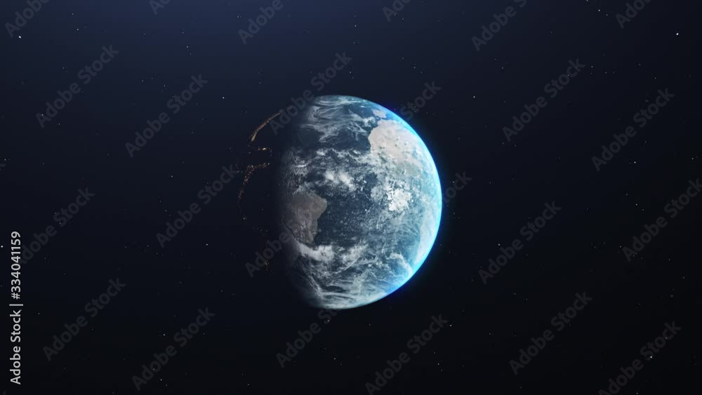 3D Earth Scene - Planet 3D Earth Scene - Planet