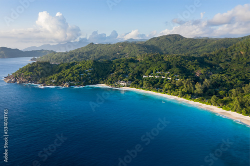 Anse Intendance beach drone view  © NEWTRAVELDREAMS