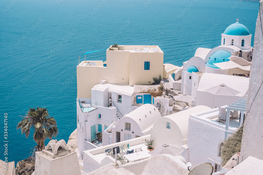 Naklejka premium Oia - Santorini