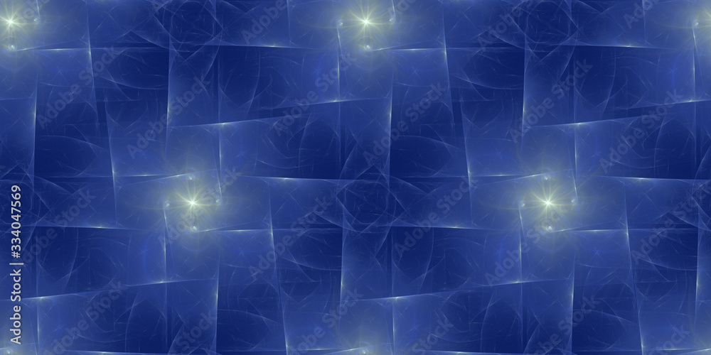 3D abstract seamless background transparent blue weave