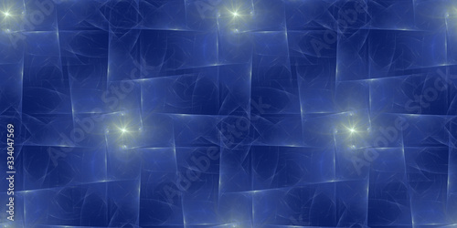 3D abstract seamless background transparent blue weave