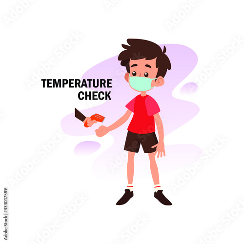 flat illustration of prevention from corona virus, 2019 - ncov vector 