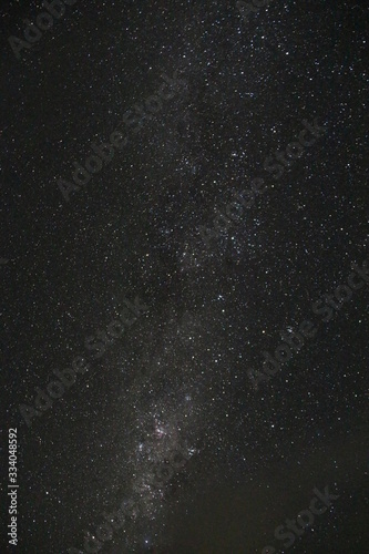 cielo estrellado con la vía láctea