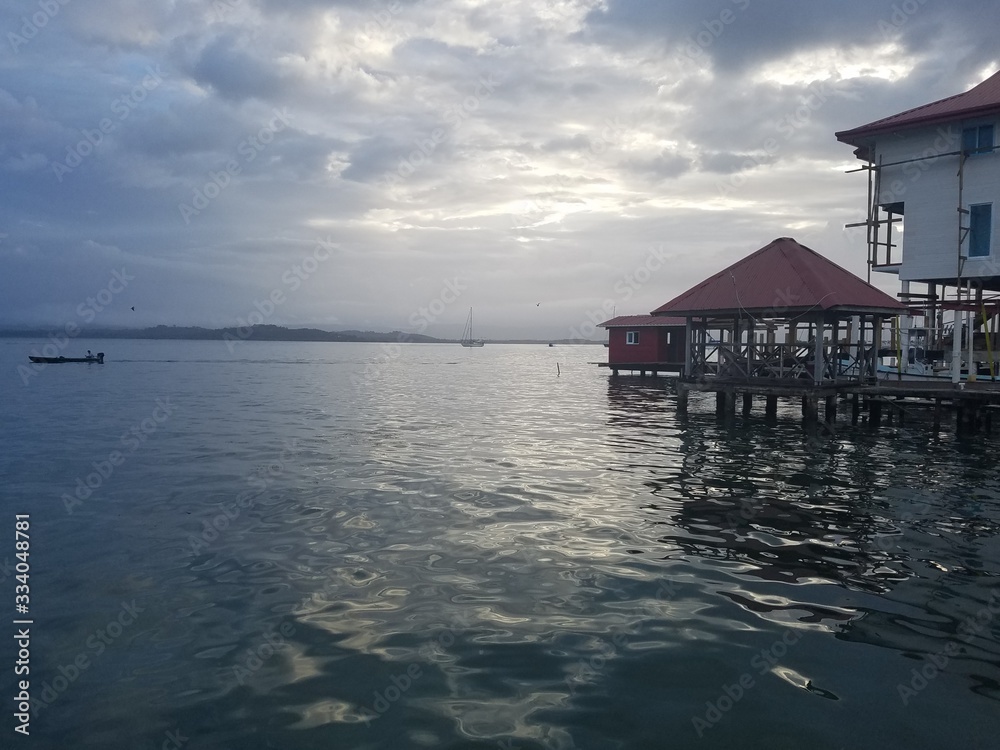 Bocas del Toro, Panama ocean house