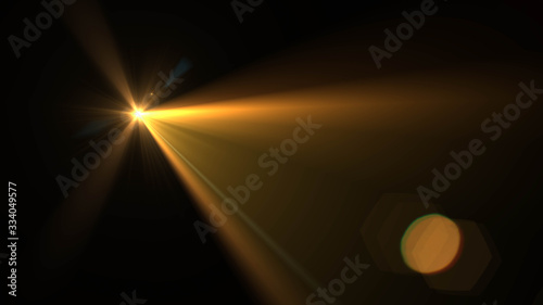 Abstract stylish light effe...