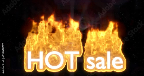 burning hot sale inscription against the starry space