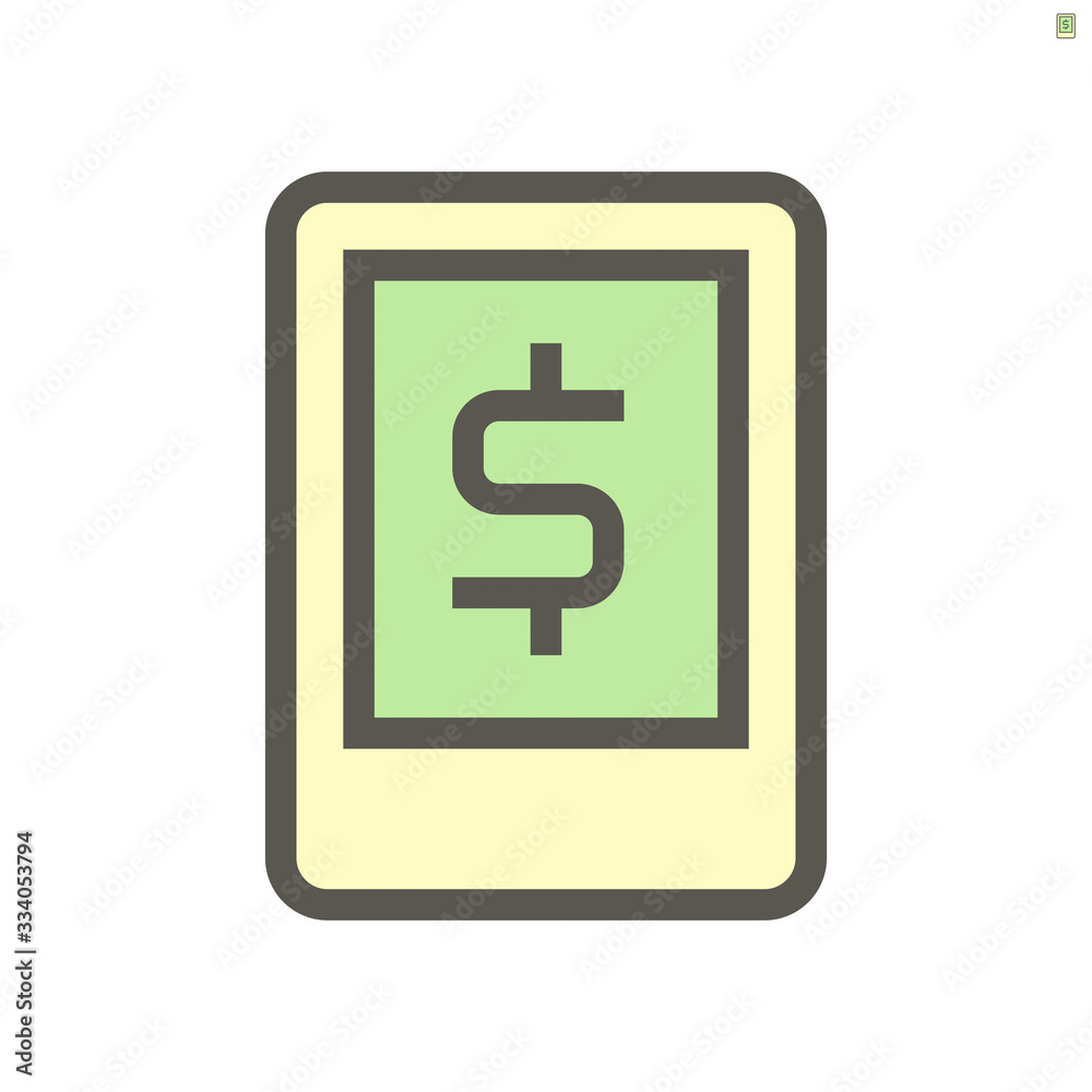 Mobil banking vector icon design for financial graphic design element, 48X48 pixel perfect and editable stroke. Mobil banking vector icon design for financial graphic design element, 48X48 pixel perfect and editable stroke.