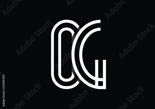 O G Initial Letter Logo design vector template, Graphic Alphabet Symbol for Corporate Business Identity