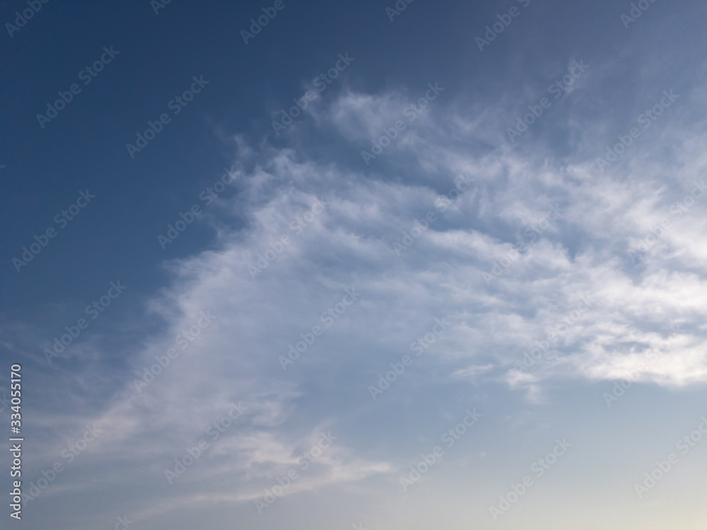Fototapeta premium dramatic sky with clouds, 