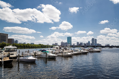 A Warm Summer Day In Boston City © letfluis