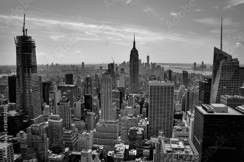 New York City skyline from 30 Rock summer  © Heather