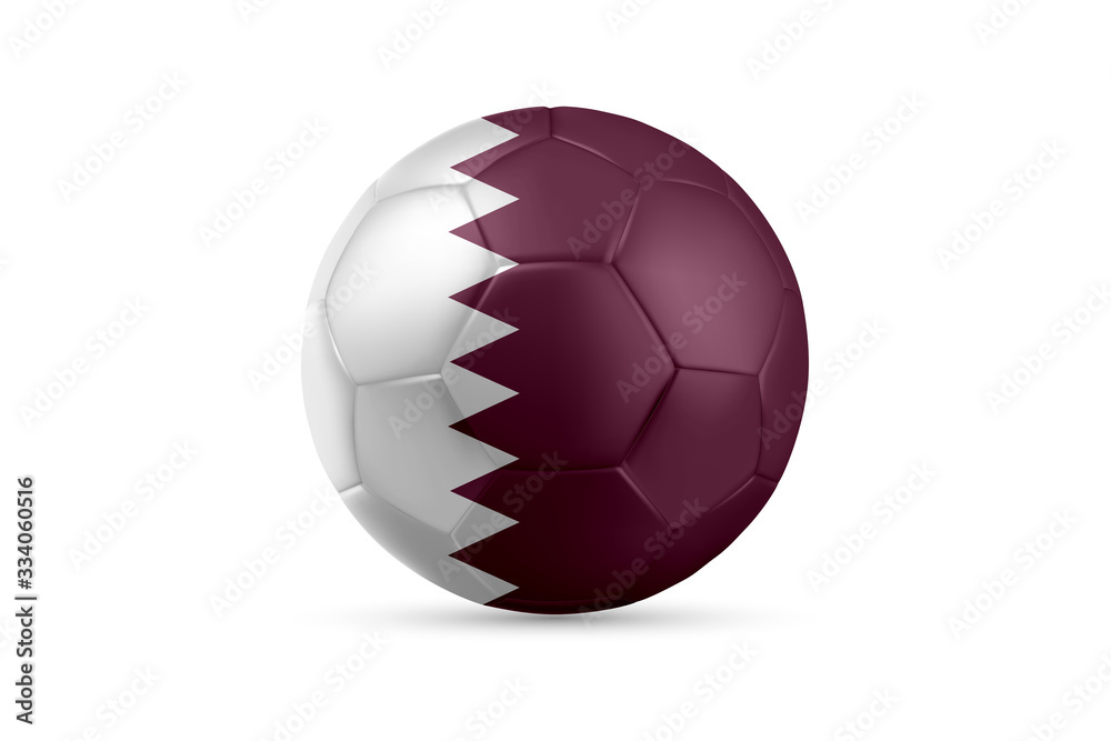 Bandera Qatar Catar País Círculo en Pelota Balón Futbol Soccer Balompié Bandera Qatar Catar País Círculo en Pelota Balón Futbol Soccer Balompié