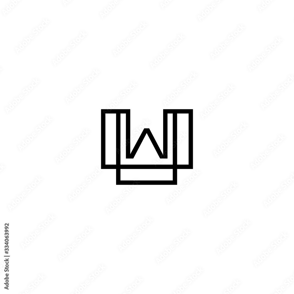 W Letter Logo Design Vector Template W Letter Logo Design Vector Template
