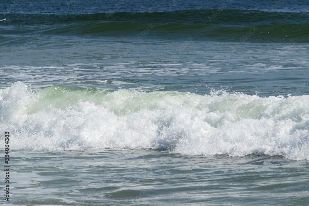 Ocean water background on Atlantic coast of North Florida Ocean water background on Atlantic coast of North Florida