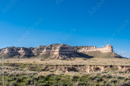 The Saddle Rock in Scotts Bluff National Monument, Nebraska
