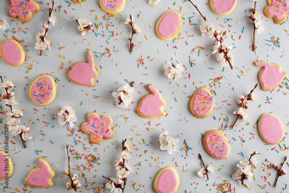 Easter sweets and decorations