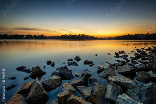 Feb 2020 The Lower Peirce Reservoir is one of the oldest reservoirs in Singapore during sunset