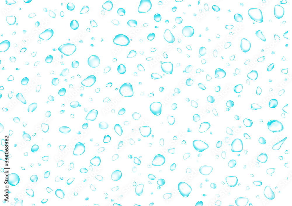 RainDrop on white background RainDrop on white background