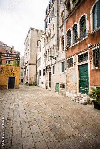 Picturesque Old Town Venice, Italy.