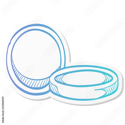 Sticker style icon - Camera filter
