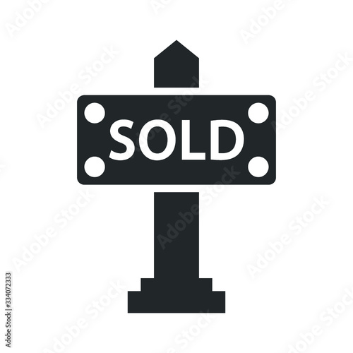 Sold Sign Icon