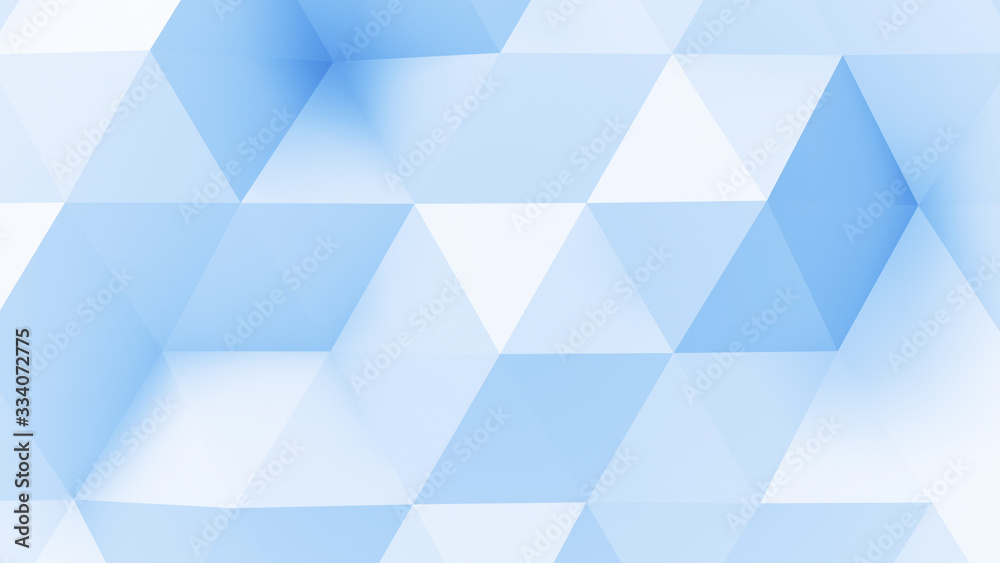 Obraz premium Geometric Polygon Wall abstract mesh structure 3D illustration background