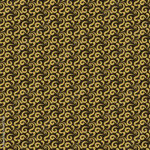 Modern geometric seamless pattern. Wallpaper, textile design texture. Vector art.