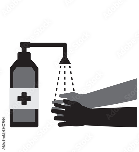 you need to protect yourself from the virus and use hand antiseptics