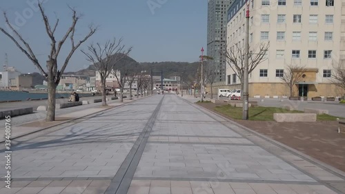 A walk along the Mojiko Retro Walkway. photo