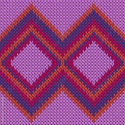 Material rhombus argyle knitted texture geometric 