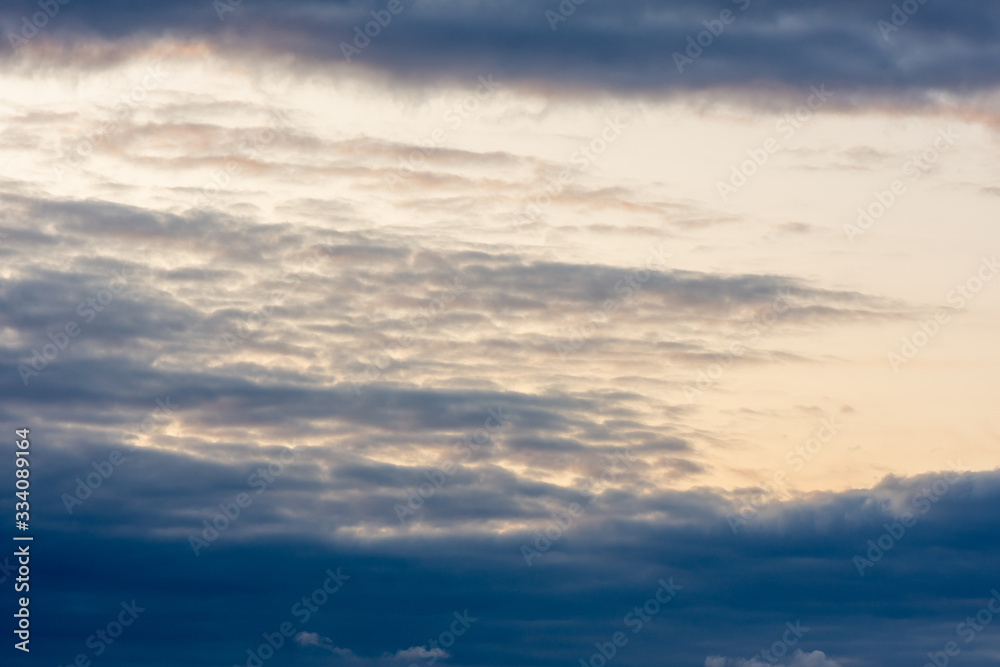 Fototapeta premium texture of a colorful sky with a clouds